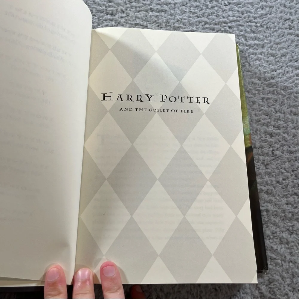 Harry Potter and the Goblet‎ of Fire Book
